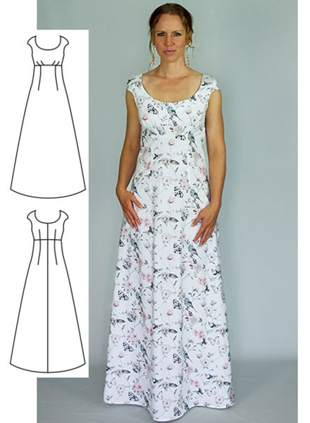 Friday Pattern Company - Wilder Gown – Miss Maude